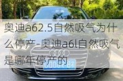 奥迪a62.5自然吸气为什么停产-奥迪a6l自然吸气是哪年停产的