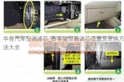 华普汽车空调滤芯_各车型空调滤芯位置及更换方法大全