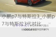 小鹏p7与特斯拉3_小鹏p7与特斯拉3代对比