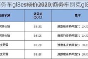 别克商务车gl8es报价2020,商务车别克gl8报价