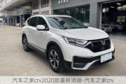 汽车之家crv2020款最新消息-汽车之家crv