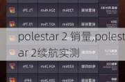 polestar 2 销量,polestar 2续航实测