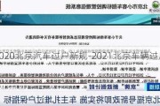 2020北京汽车过户新规-2021北京车辆过户新政