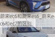 蔚来ec6和蔚来es6_蔚来ec6和ec7的区别