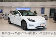 特斯拉suv车型2022-特斯拉suv车型报价及图片