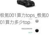 极氪001算力tops_极氪001算力多少top