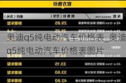 奥迪q5纯电动汽车价格表_奥迪q5纯电动汽车价格表图片