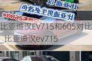 比亚迪汉EV715和605对比_比亚迪汉ev715