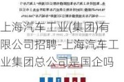 上海汽车工业(集团)有限公司招聘-上海汽车工业集团总公司是国企吗