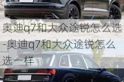 奥迪q7和大众途锐怎么选-奥迪q7和大众途锐怎么选一样