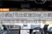 小鹏p7与比亚迪汉ev_小鹏p7i和比亚迪汉ev冠军版