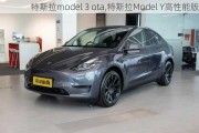 特斯拉model 3 ota,特斯拉Model Y高性能版