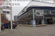 德阳建国汽车销售服务有限公司-德阳建国汽车4s店电话号码