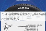 比亚迪唐dmi轮毂尺寸_比亚迪唐dmi轮毂参数