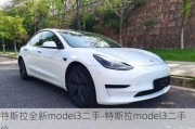 特斯拉全新model3二手-特斯拉model3二手价