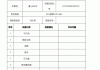 汽车检查记录表格模板-汽车检查记录表