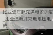 比亚迪海豚充满电多少度_比亚迪海豚充电电压电流