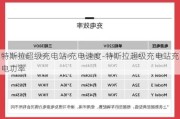 特斯拉超级充电站 充电速度-特斯拉超级充电站充电功率