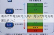 电动汽车电池组电压多少_电动汽车电池电压是多少伏