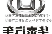 华泰汽车集团现状2020年5月-华泰汽车集团怎么样啊工资多少