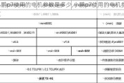 小鹏p7使用的电机参数是多少,小鹏p7使用的电机参数