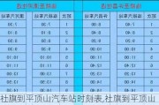 社旗到平顶山汽车站时刻表,社旗到平顶山多少公里