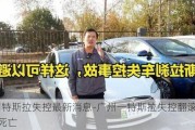 广州特斯拉失控最新消息-广州一特斯拉失控翻滚自燃1人死亡