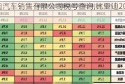 比亚迪汽车销售有限公司税号查询,比亚迪2019年纳税