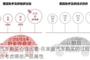 家用汽车购买心理因素-在家庭汽车购买的过程中,需要综合考虑哪些产品属性