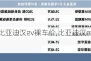 比亚迪汉ev裸车价,比亚迪汉ev落地价明细