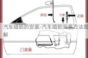 汽车暗锁的安装-汽车暗锁安装方法图解