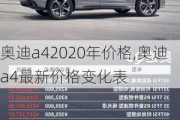 奥迪a42020年价格,奥迪a4最新价格变化表