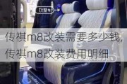 传祺m8改装需要多少钱,传祺m8改装费用明细