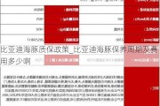 比亚迪海豚质保政策_比亚迪海豚保养周期及费用多少啊