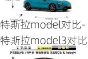 特斯拉model对比-特斯拉model3对比