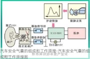 汽车安全气囊的组成和工作原理-汽车安全气囊的组成和工作原理图