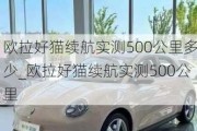 欧拉好猫续航实测500公里多少_欧拉好猫续航实测500公里