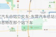 东营汽车总站公交车-东营汽车总站公交车到佛思特在那个站下车