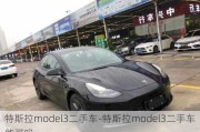 特斯拉model3二手车-特斯拉model3二手车能买吗