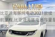 比亚迪海豚纯电动2021款续航里程,比亚迪海豚电池容量是多大