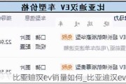 比亚迪汉ev销量如何_比亚迪汉ev1月销量