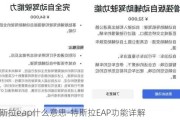 特斯拉eap什么意思-特斯拉EAP功能详解