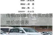 传祺m8降价,传祺m8落地价明细表