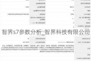 智界s7参数分析_智界科技有限公司