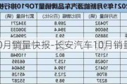 长安汽车10月销量快报-长安汽车10月销量排行榜