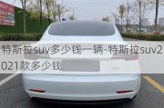 特斯拉suv多少钱一辆-特斯拉suv2021款多少钱