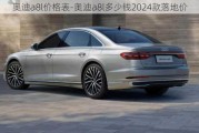 奥迪a8l价格表-奥迪a8l多少钱2024款落地价