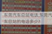 东莞汽车总站电话,东莞汽车总站的电话多少?