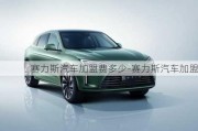 赛力斯汽车加盟费多少-赛力斯汽车加盟