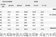 长安汽车财务状况问题及对策-长安汽车财务状况